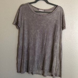 Acid washed shirt/dress